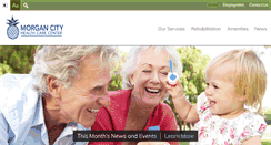 Desktop Screenshot of morgancityhealthcare.com